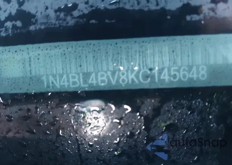 2019 Nissan Altima S z USA, uszkodzony, nr VIN 1N4BL4BV8KC145648